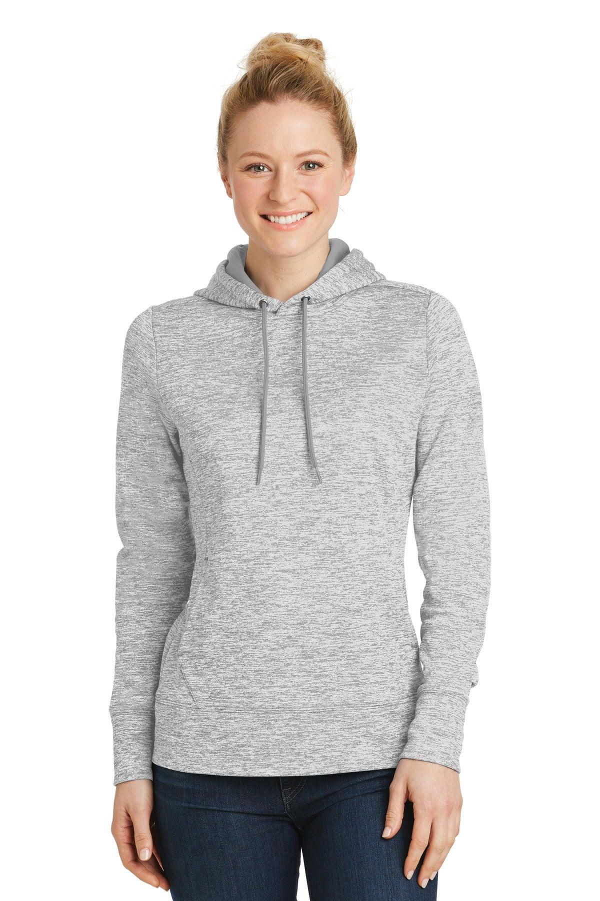 Sport-Tek Ladies PosiCharge Electric Heather Fleece Hooded Pullover. LST225 - Dresses Max