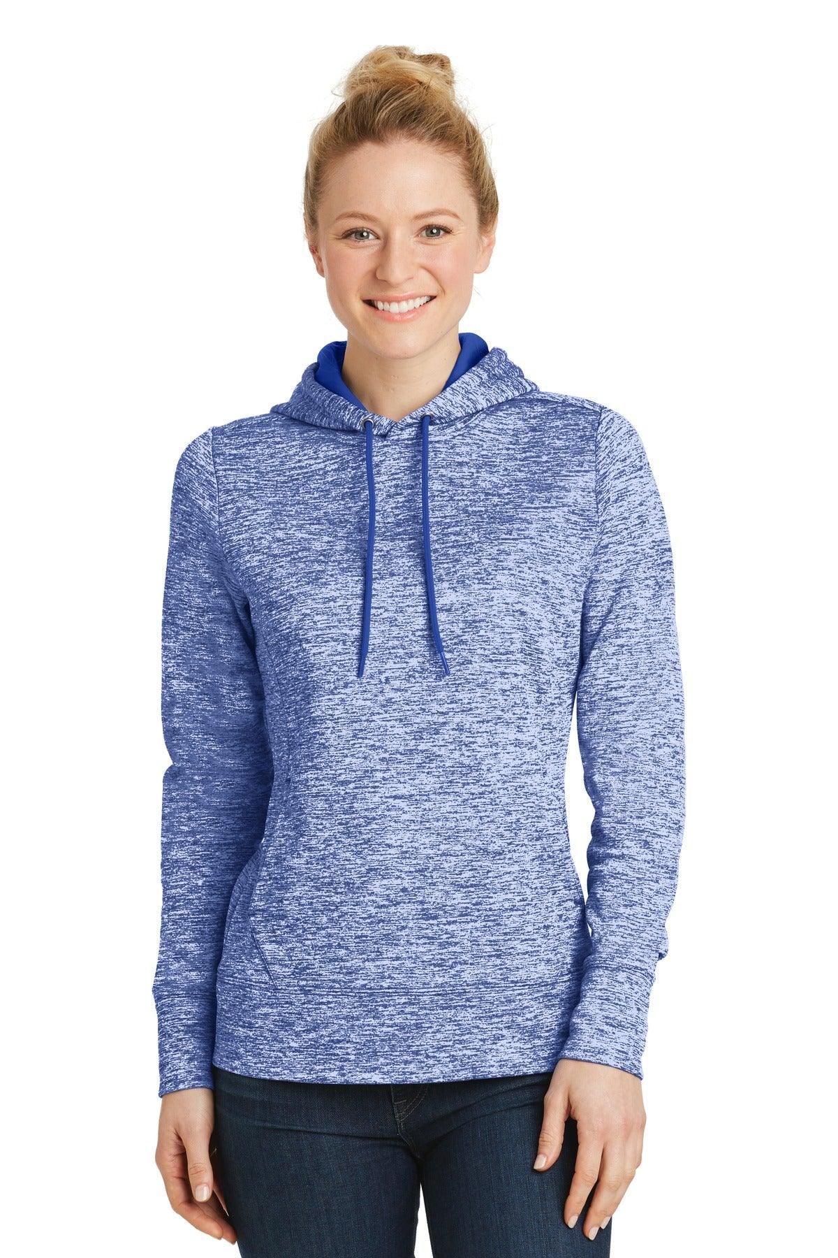 Sport-Tek Ladies PosiCharge Electric Heather Fleece Hooded Pullover. LST225 - Dresses Max