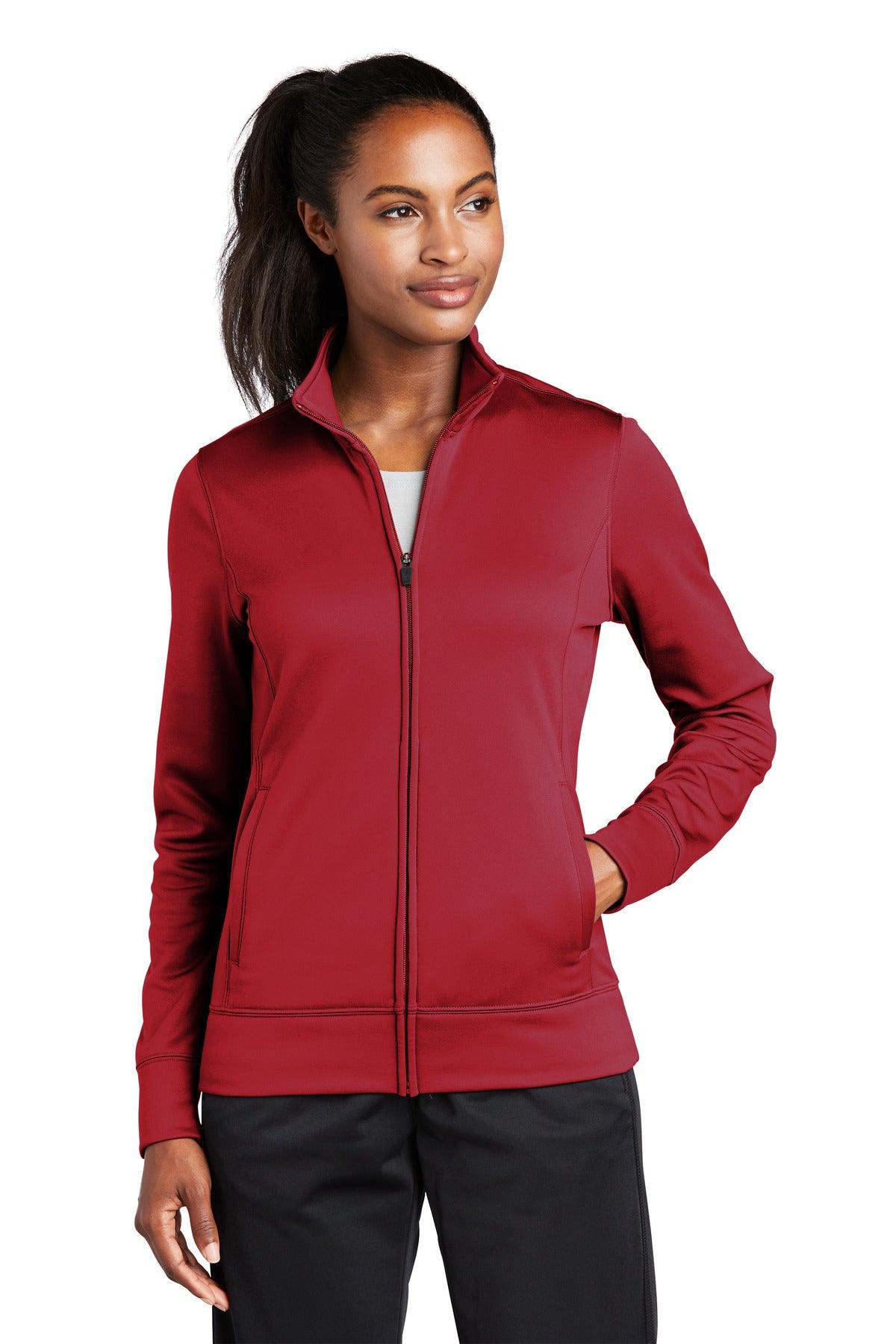 Sport-Tek Ladies Sport-Wick Fleece Full-Zip Jacket. LST241 - Dresses Max