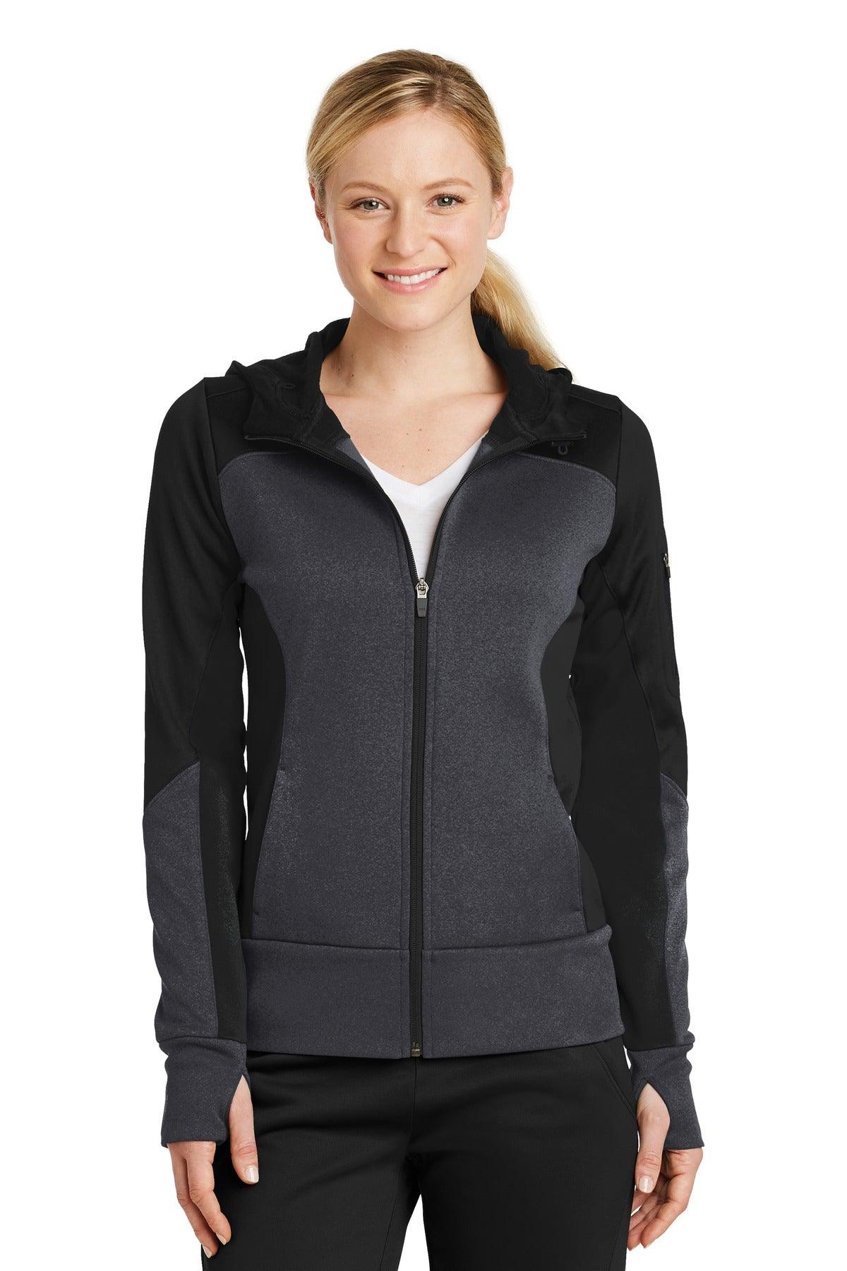Sport-Tek Ladies Tech Fleece Colorblock Full-Zip Hooded Jacket. LST245 - Dresses Max