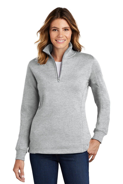 Sport-Tek Ladies 1/4-Zip Sweatshirt. LST253 - Dresses Max