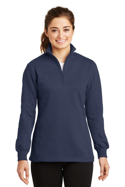 Sport-Tek Ladies 1/4-Zip Sweatshirt. LST253 - Dresses Max