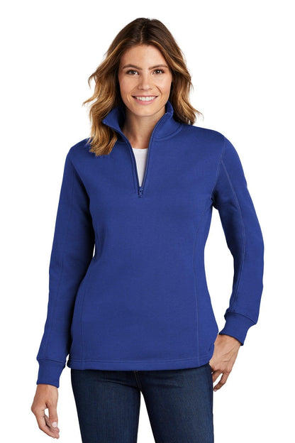 Sport-Tek Ladies 1/4-Zip Sweatshirt. LST253 - Dresses Max