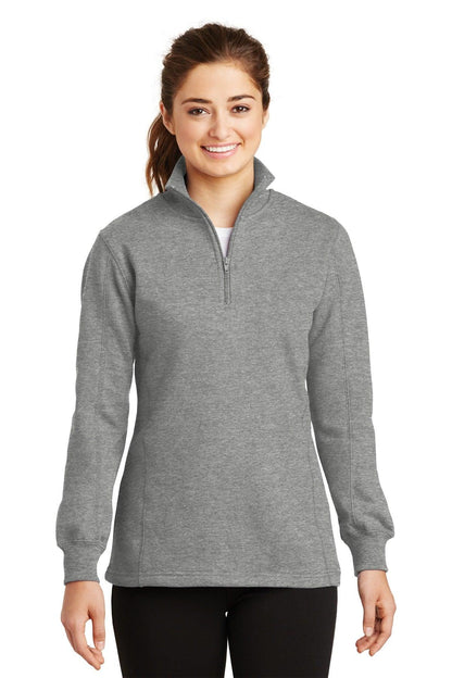 Sport-Tek Ladies 1/4-Zip Sweatshirt. LST253 - Dresses Max