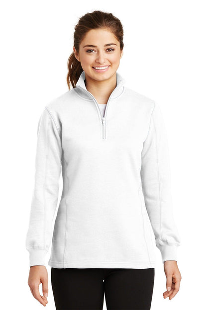 Sport-Tek Ladies 1/4-Zip Sweatshirt. LST253 - Dresses Max