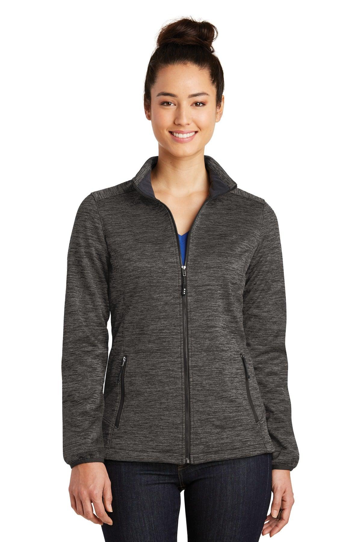 Sport-Tek Ladies PosiCharge Electric Heather Soft Shell Jacket. LST30 - Dresses Max