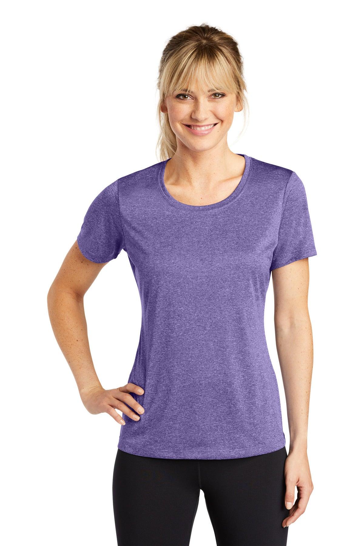 Sport-Tek Ladies Heather Contender Scoop Neck Tee. LST360 - Dresses Max