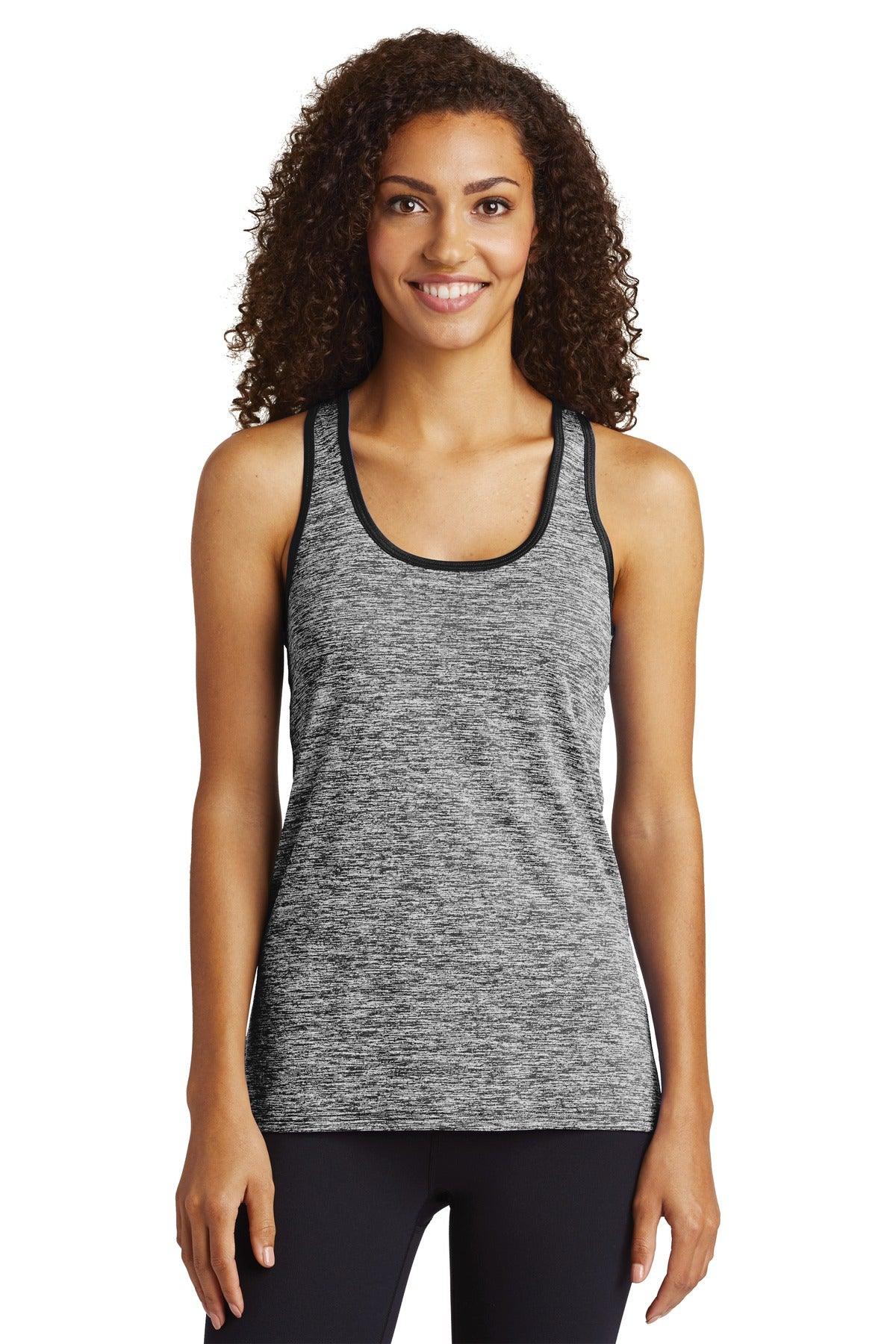 Sport-Tek Ladies PosiCharge Electric Heather Racerback Tank. LST396 - Dresses Max