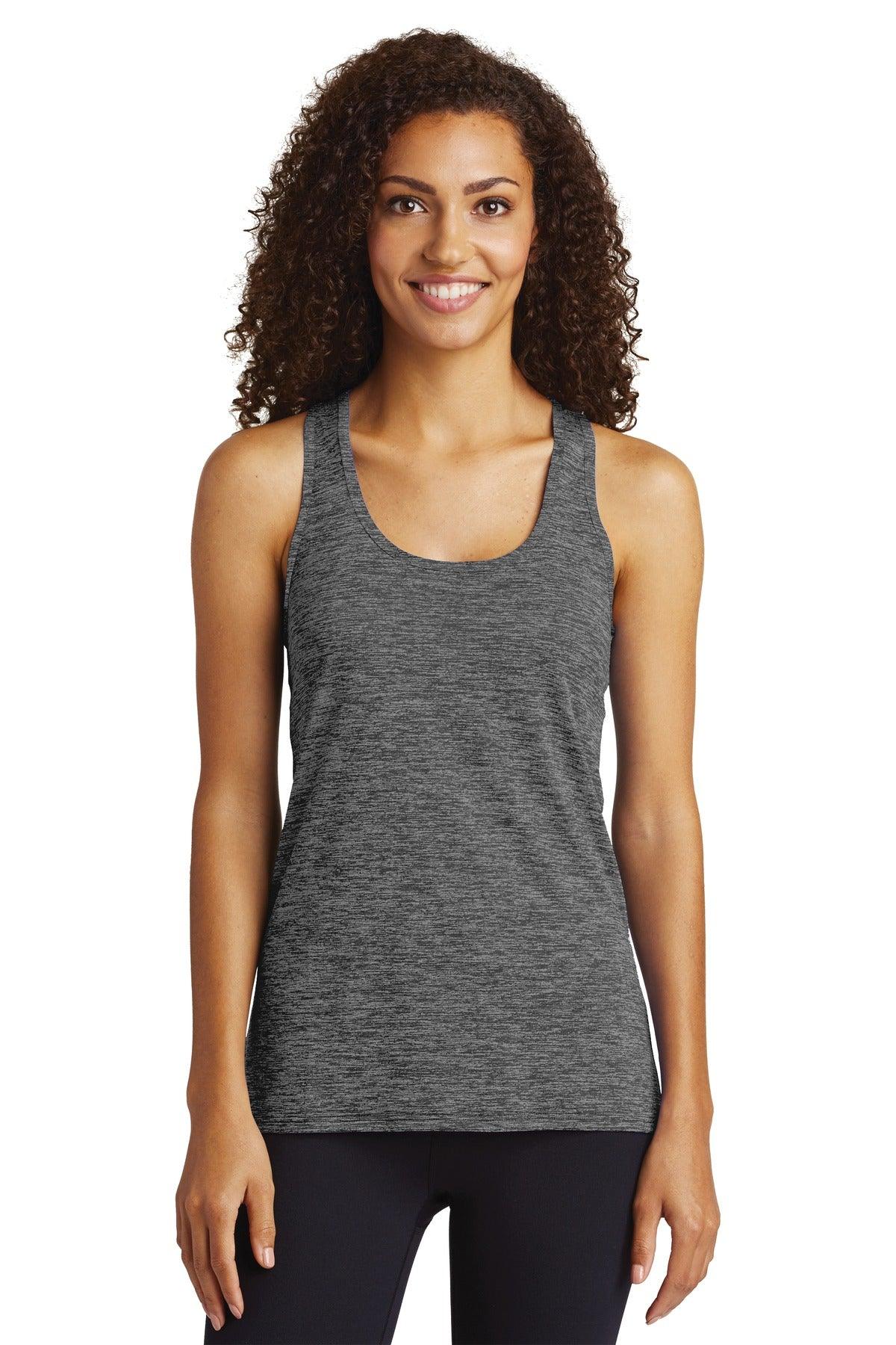 Sport-Tek Ladies PosiCharge Electric Heather Racerback Tank. LST396 - Dresses Max