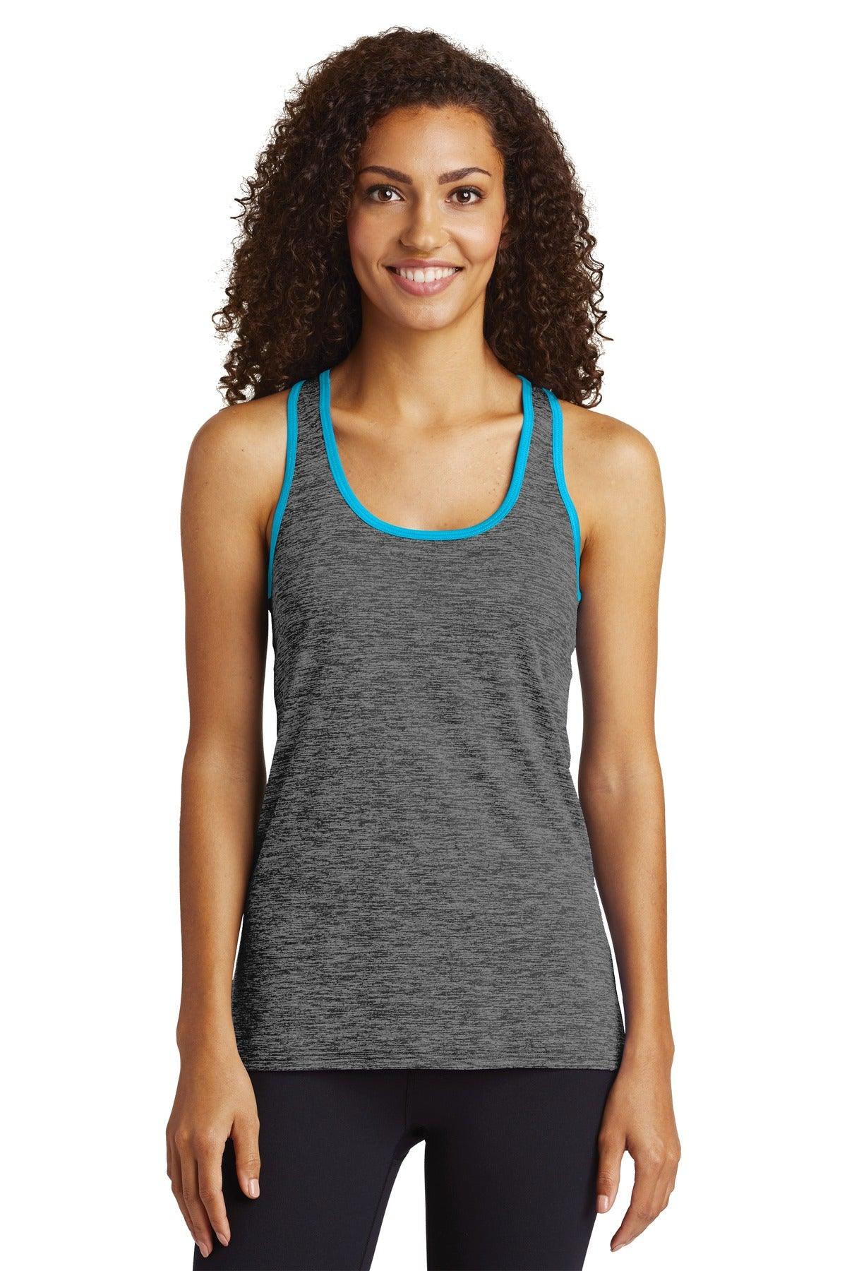 Sport-Tek Ladies PosiCharge Electric Heather Racerback Tank. LST396 - Dresses Max