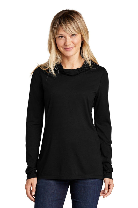 Sport-Tek Ladies PosiCharge Tri-Blend Wicking Long Sleeve Hoodie LST406 - Dresses Max