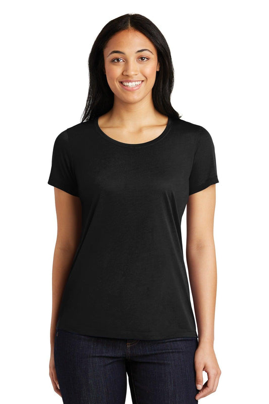 Sport-Tek Ladies PosiCharge Competitor Cotton Touch Scoop Neck Tee. LST450 - Dresses Max