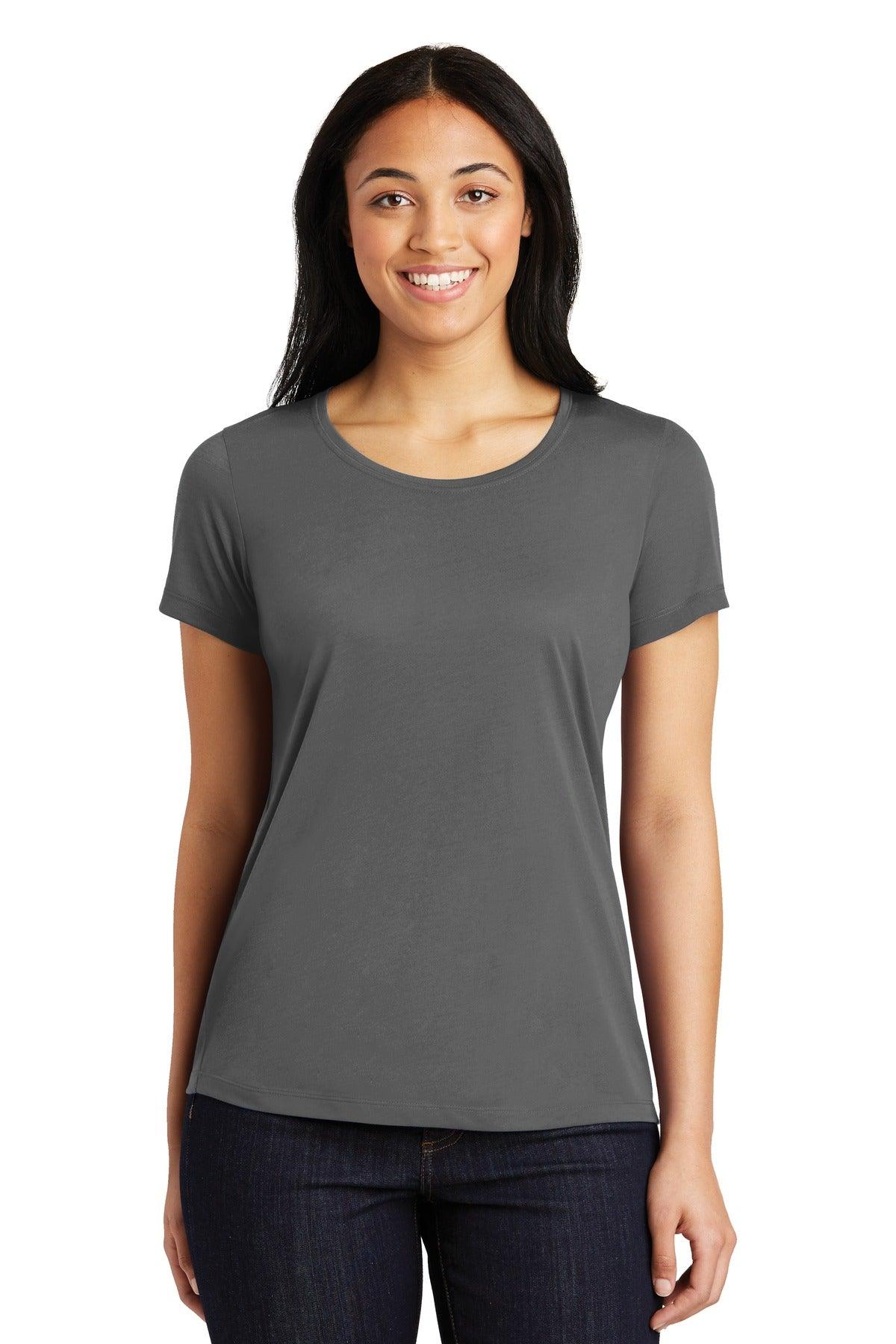 Sport-Tek Ladies PosiCharge Competitor Cotton Touch Scoop Neck Tee. LST450 - Dresses Max