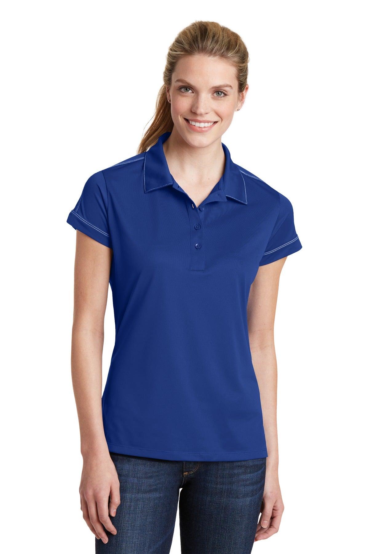 Sport-Tek Ladies Contrast Stitch Micropique Sport-Wick Polo. LST659 - Dresses Max