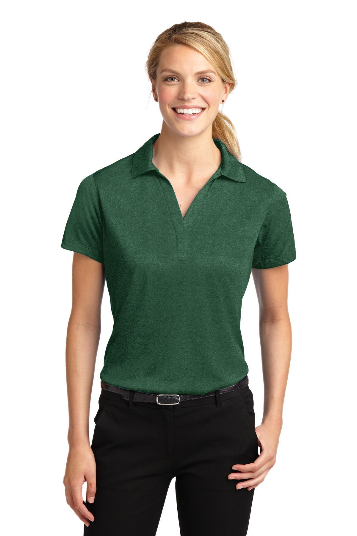 Sport-Tek Ladies Heather Contender Polo. LST660 - Dresses Max