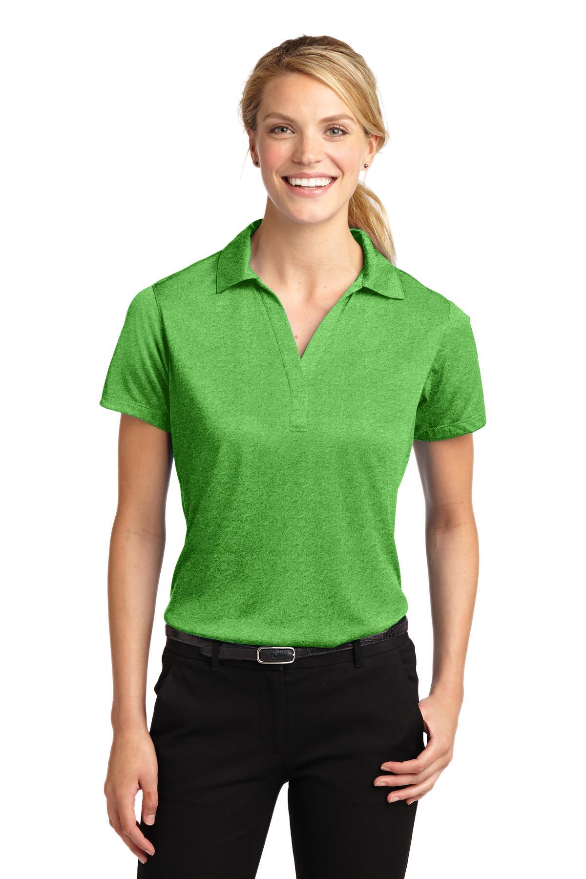 Sport-Tek Ladies Heather Contender Polo. LST660 - Dresses Max