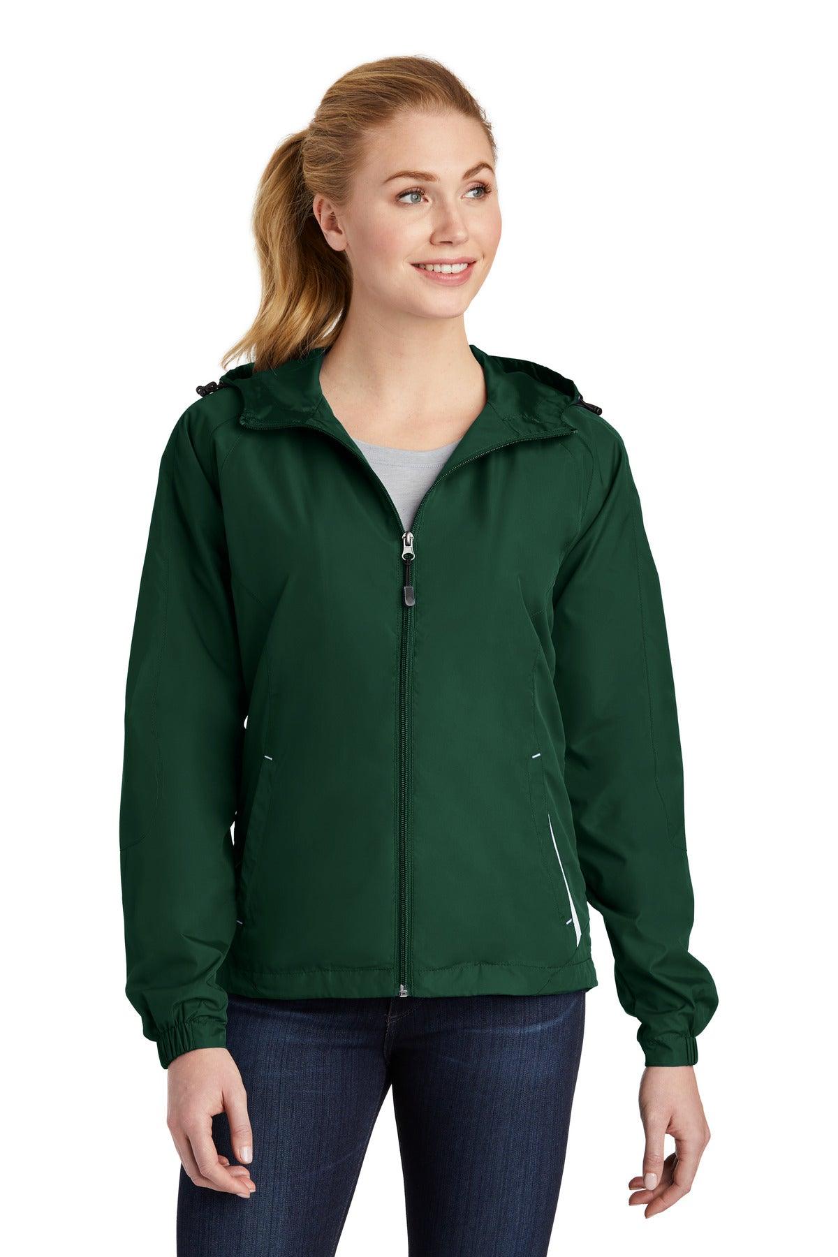 Sport-Tek Ladies Colorblock Hooded Raglan Jacket. LST76 - Dresses Max