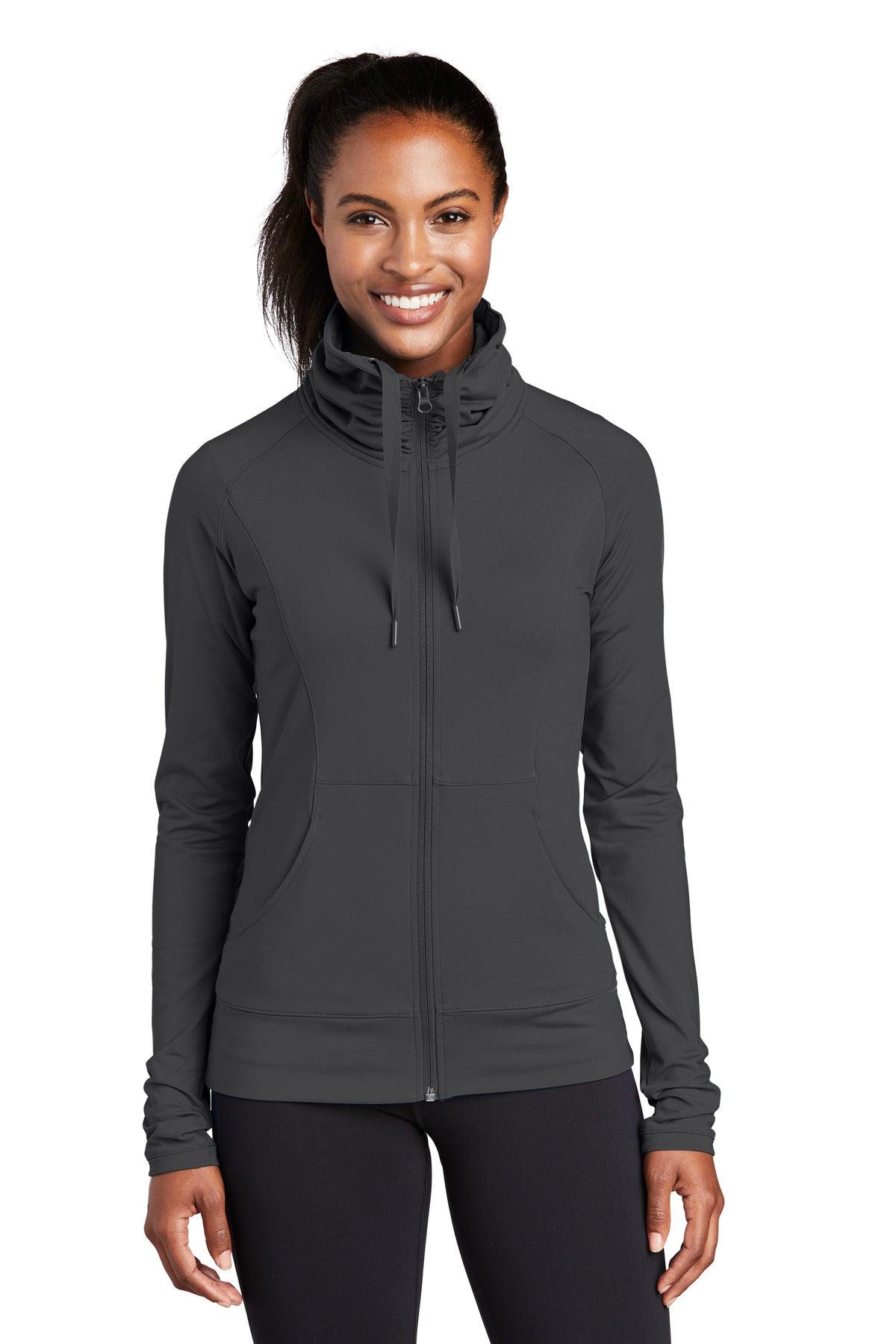 Sport-Tek Ladies Sport-Wick Stretch Full-Zip Jacket. LST852 - Dresses Max