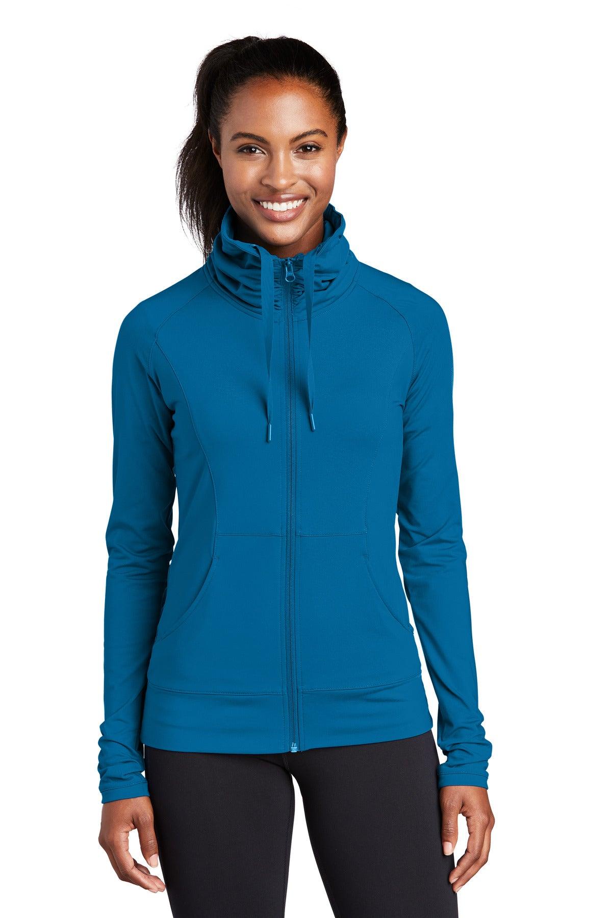 Sport-Tek Ladies Sport-Wick Stretch Full-Zip Jacket. LST852 - Dresses Max