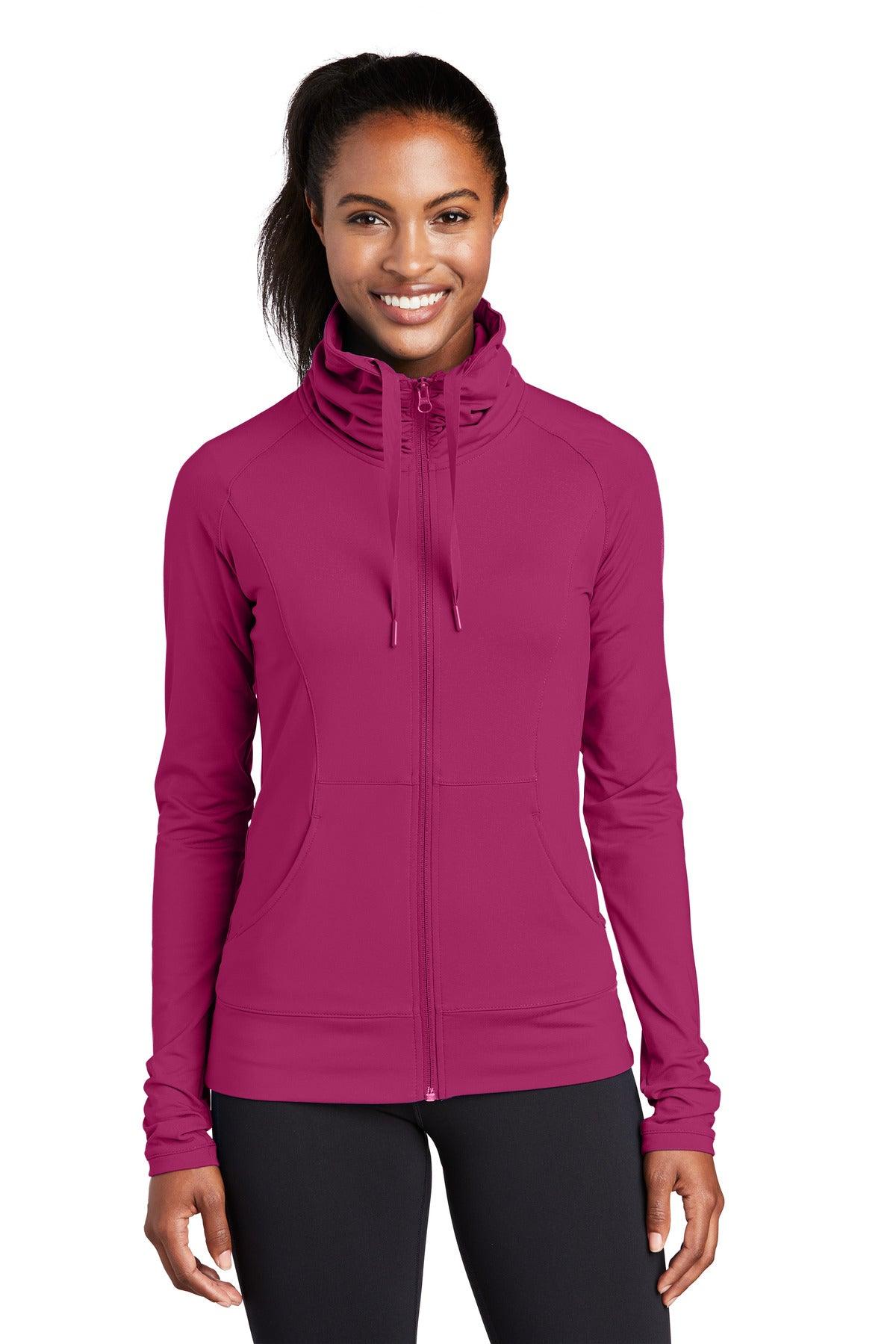 Sport-Tek Ladies Sport-Wick Stretch Full-Zip Jacket. LST852 - Dresses Max