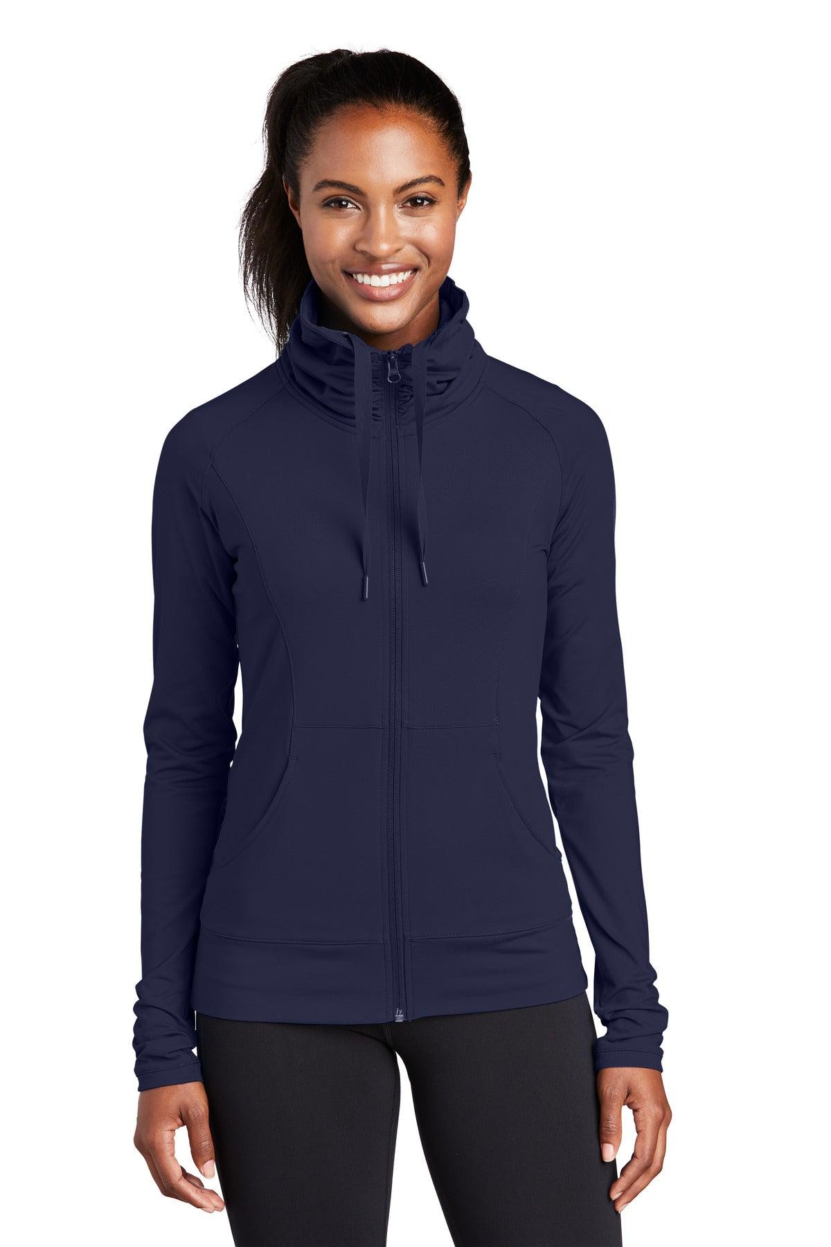 Sport-Tek Ladies Sport-Wick Stretch Full-Zip Jacket. LST852 - Dresses Max