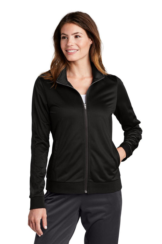 Sport-Tek Ladies Tricot Track Jacket. LST94 - Dresses Max