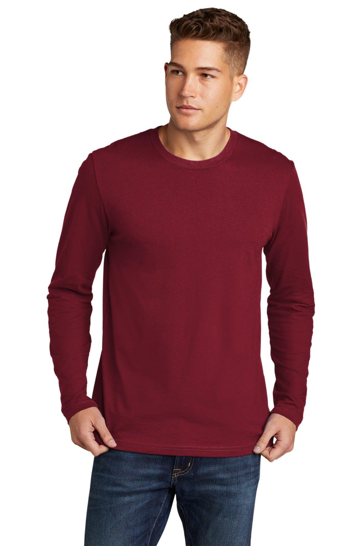 Next Level Apparel Cotton Long Sleeve Tee. NL3601 - Dresses Max