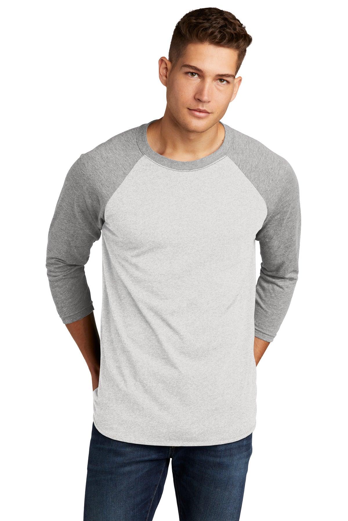 Next Level Apparel Unisex Tri-Blend 3/4-Sleeve Raglan Tee. NL6051 - Dresses Max