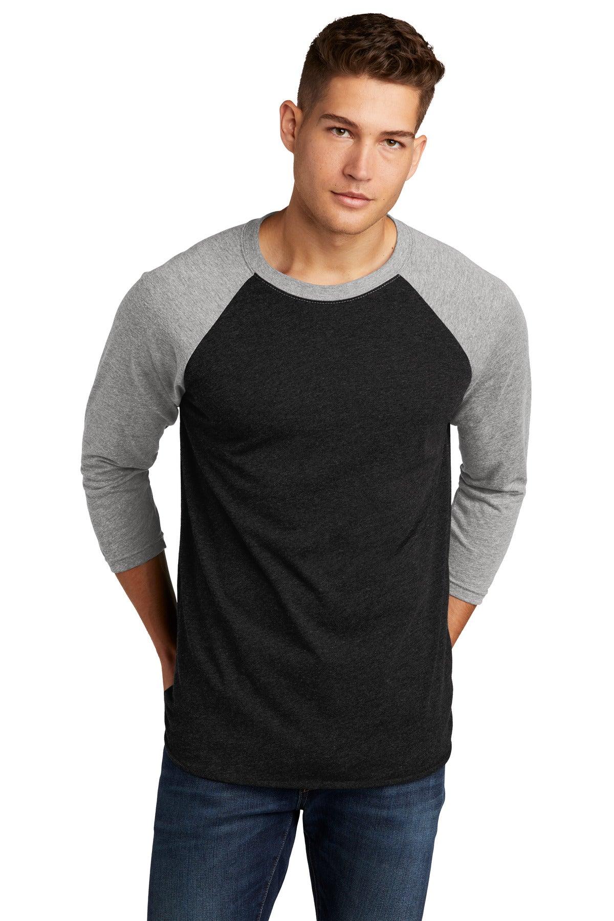 Next Level Apparel Unisex Tri-Blend 3/4-Sleeve Raglan Tee. NL6051 - Dresses Max