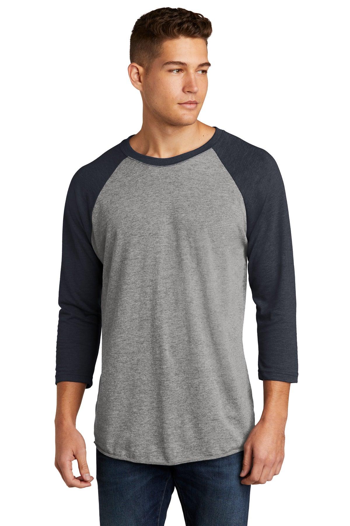 Next Level Apparel Unisex Tri-Blend 3/4-Sleeve Raglan Tee. NL6051 - Dresses Max