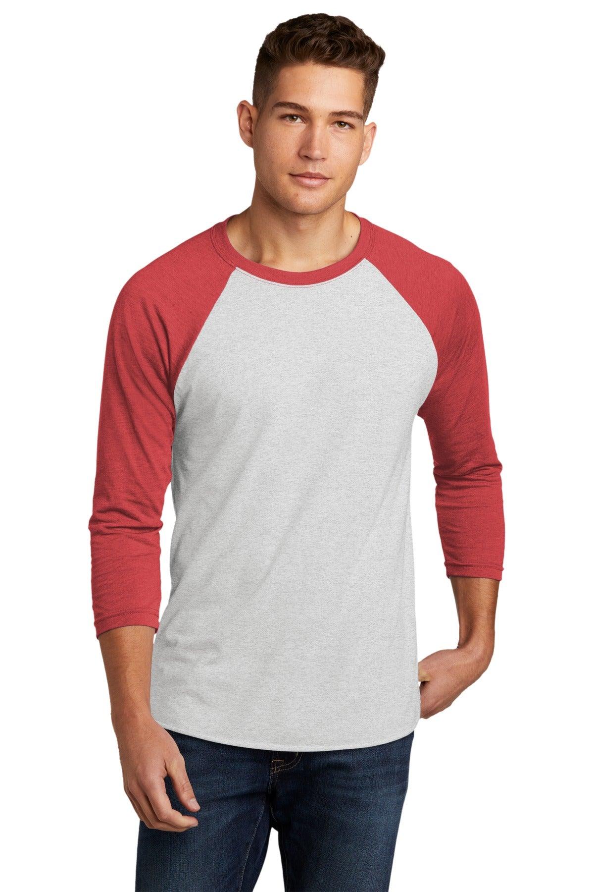 Next Level Apparel Unisex Tri-Blend 3/4-Sleeve Raglan Tee. NL6051 - Dresses Max