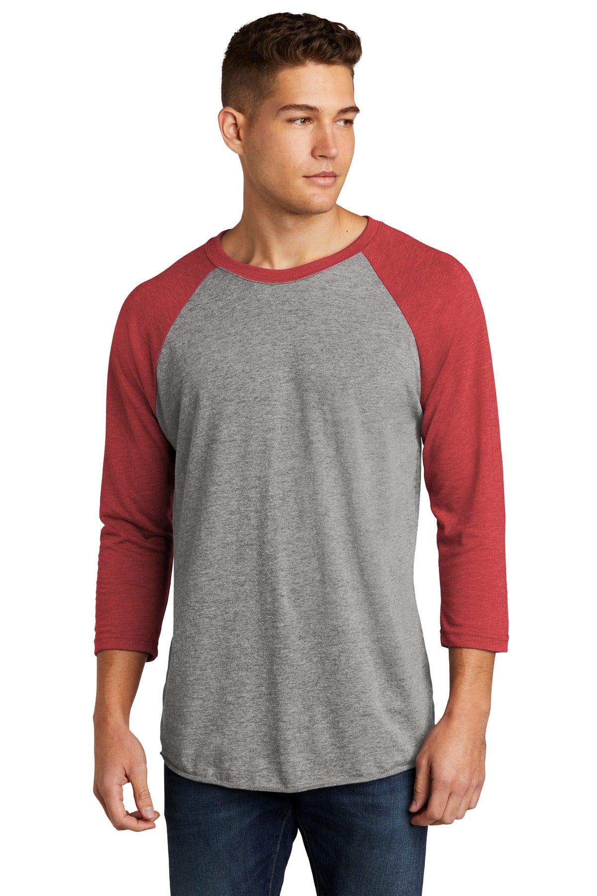 Next Level Apparel Unisex Tri-Blend 3/4-Sleeve Raglan Tee. NL6051 - Dresses Max