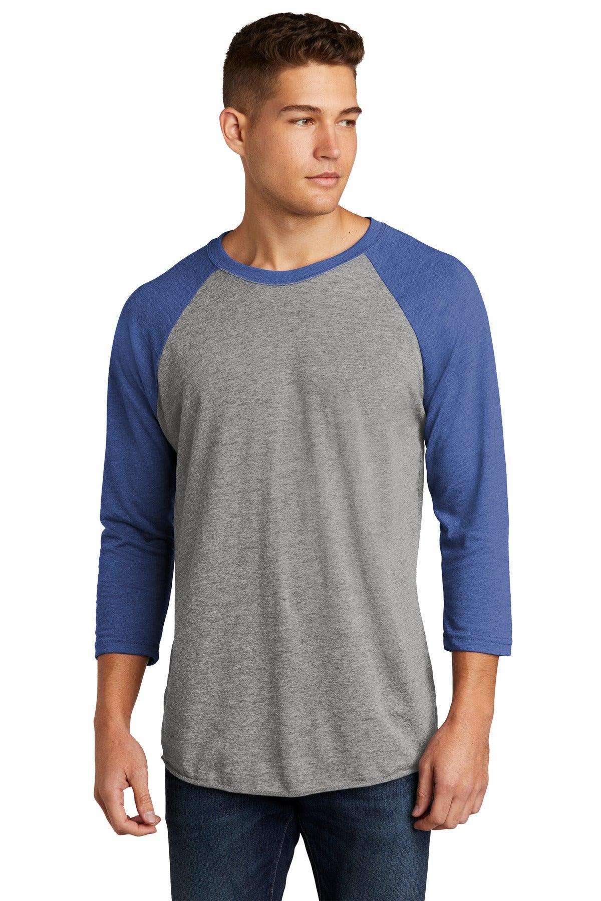 Next Level Apparel Unisex Tri-Blend 3/4-Sleeve Raglan Tee. NL6051 - Dresses Max