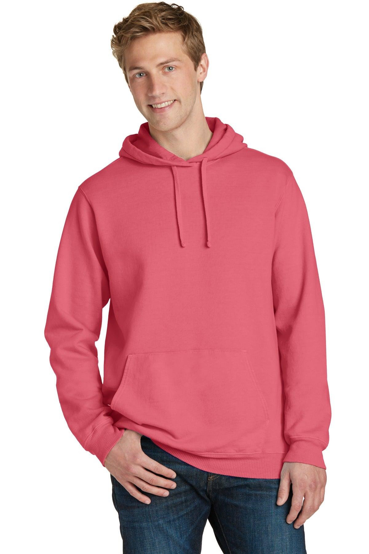 Port & Company Beach Wash Garment-Dyed Pullover Hooded Sweatshirt. PC098H - Dresses Max