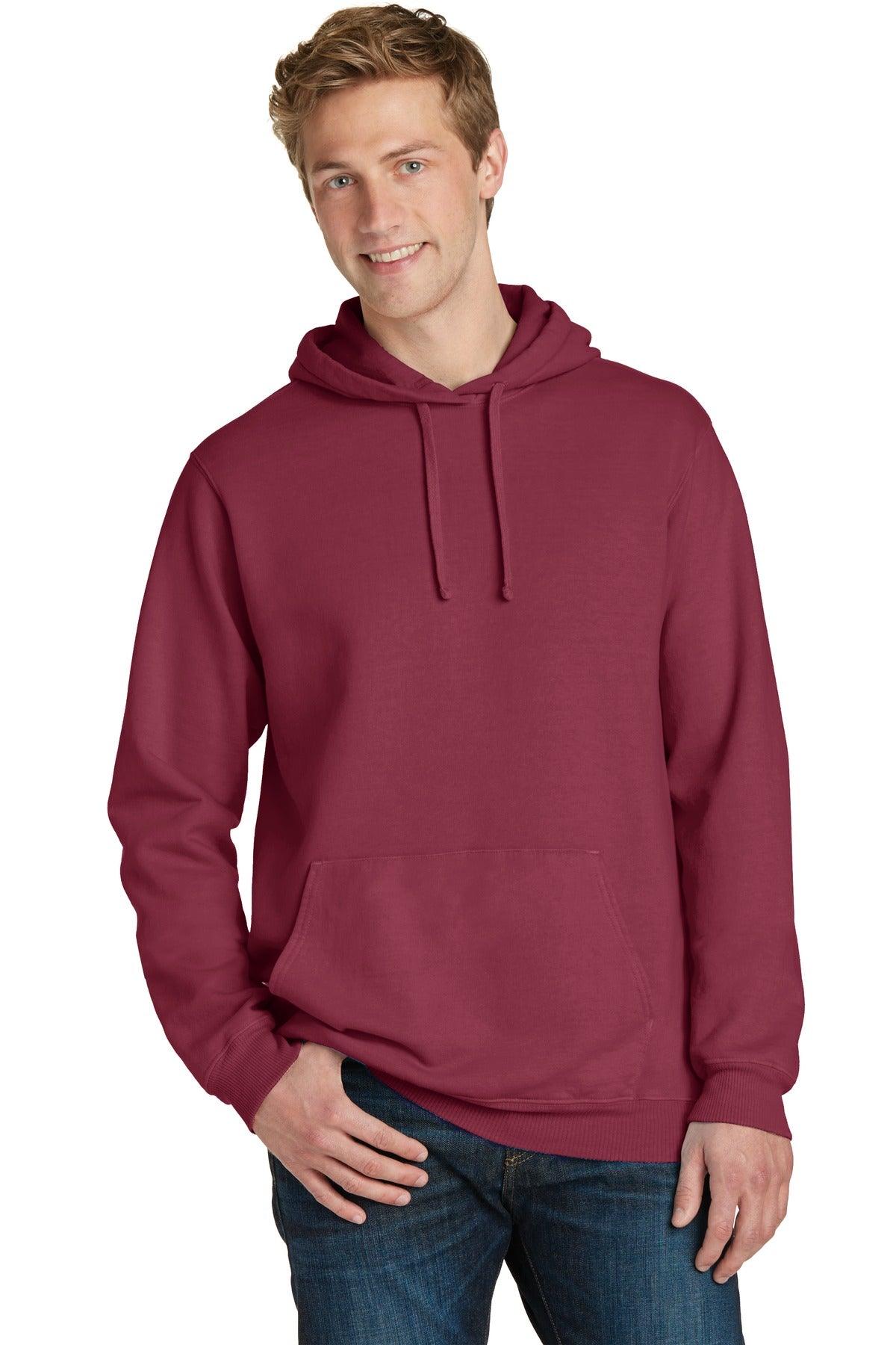 Port & Company Beach Wash Garment-Dyed Pullover Hooded Sweatshirt. PC098H - Dresses Max