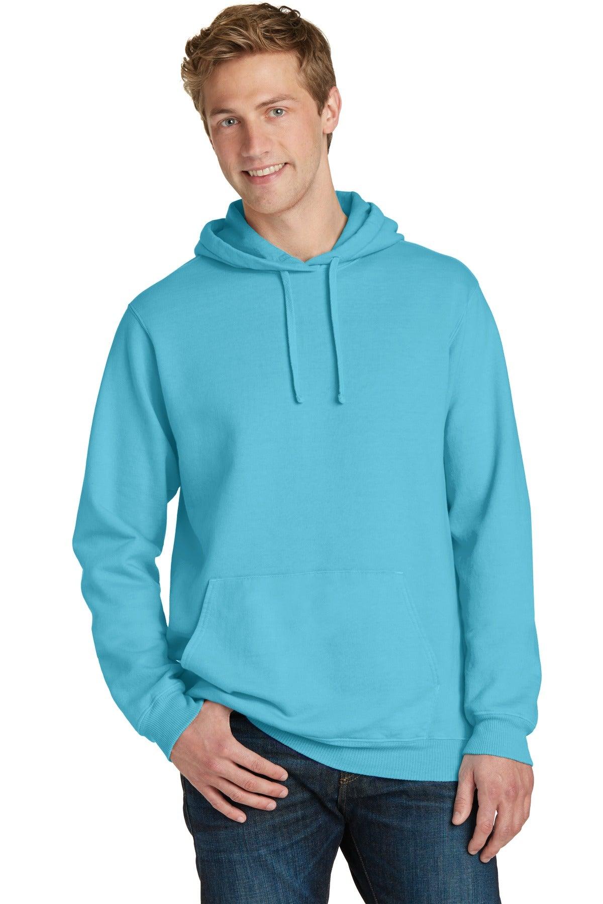 Port & Company Beach Wash Garment-Dyed Pullover Hooded Sweatshirt. PC098H - Dresses Max