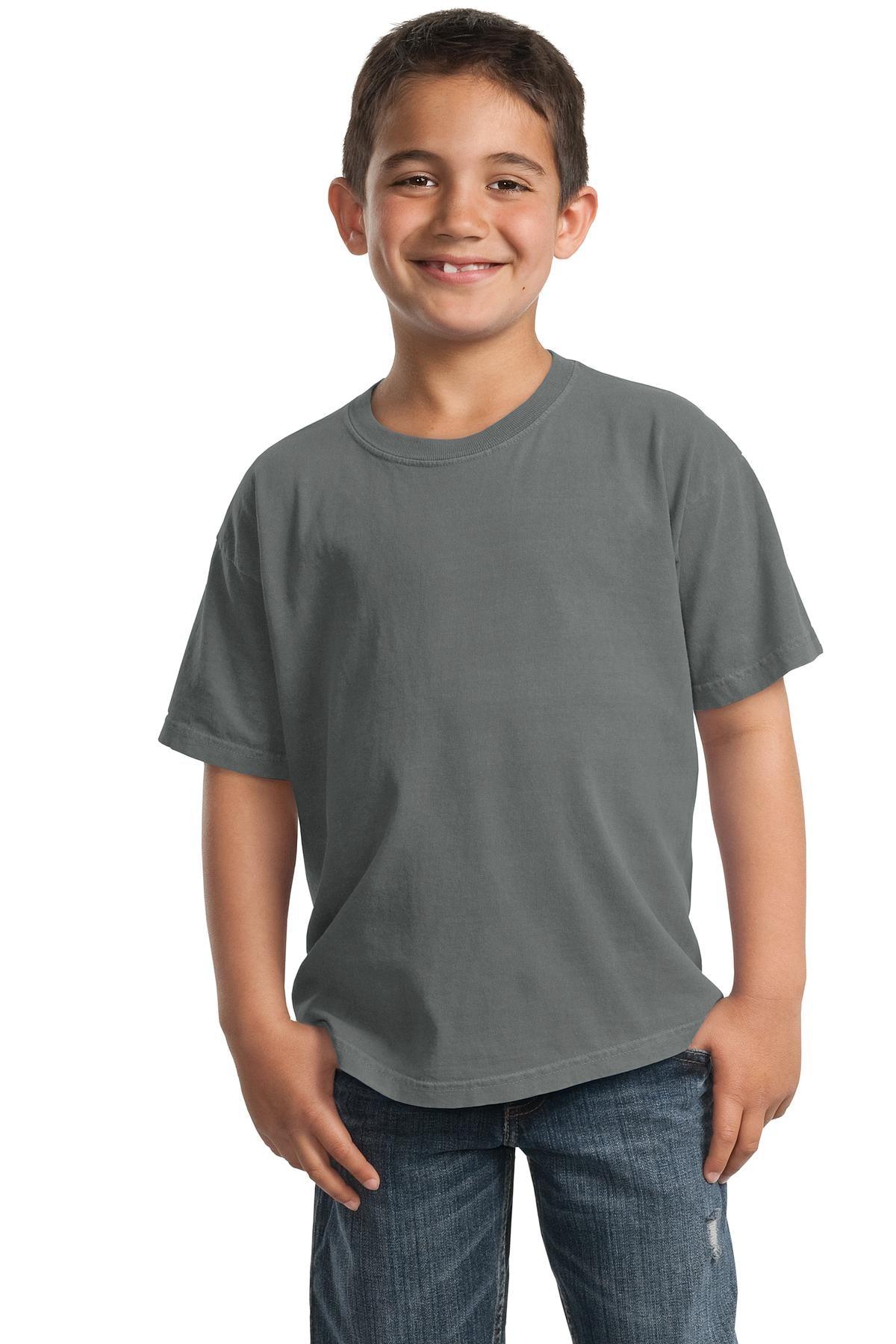Port & Company Youth Beach Wash Garment-Dyed Tee. PC099Y - Dresses Max