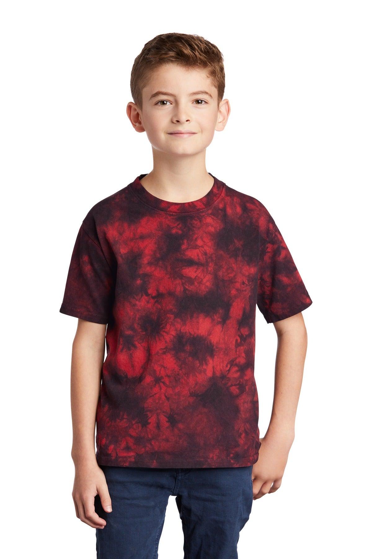 Port & Company Youth Crystal Tie-Dye Tee PC145Y - Dresses Max