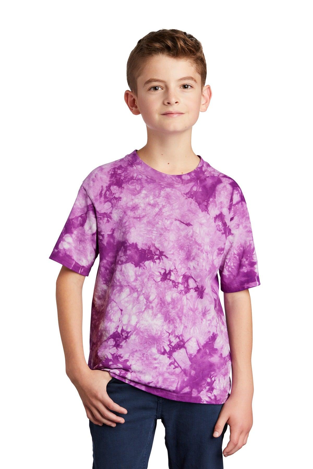 Port & Company Youth Crystal Tie-Dye Tee PC145Y - Dresses Max
