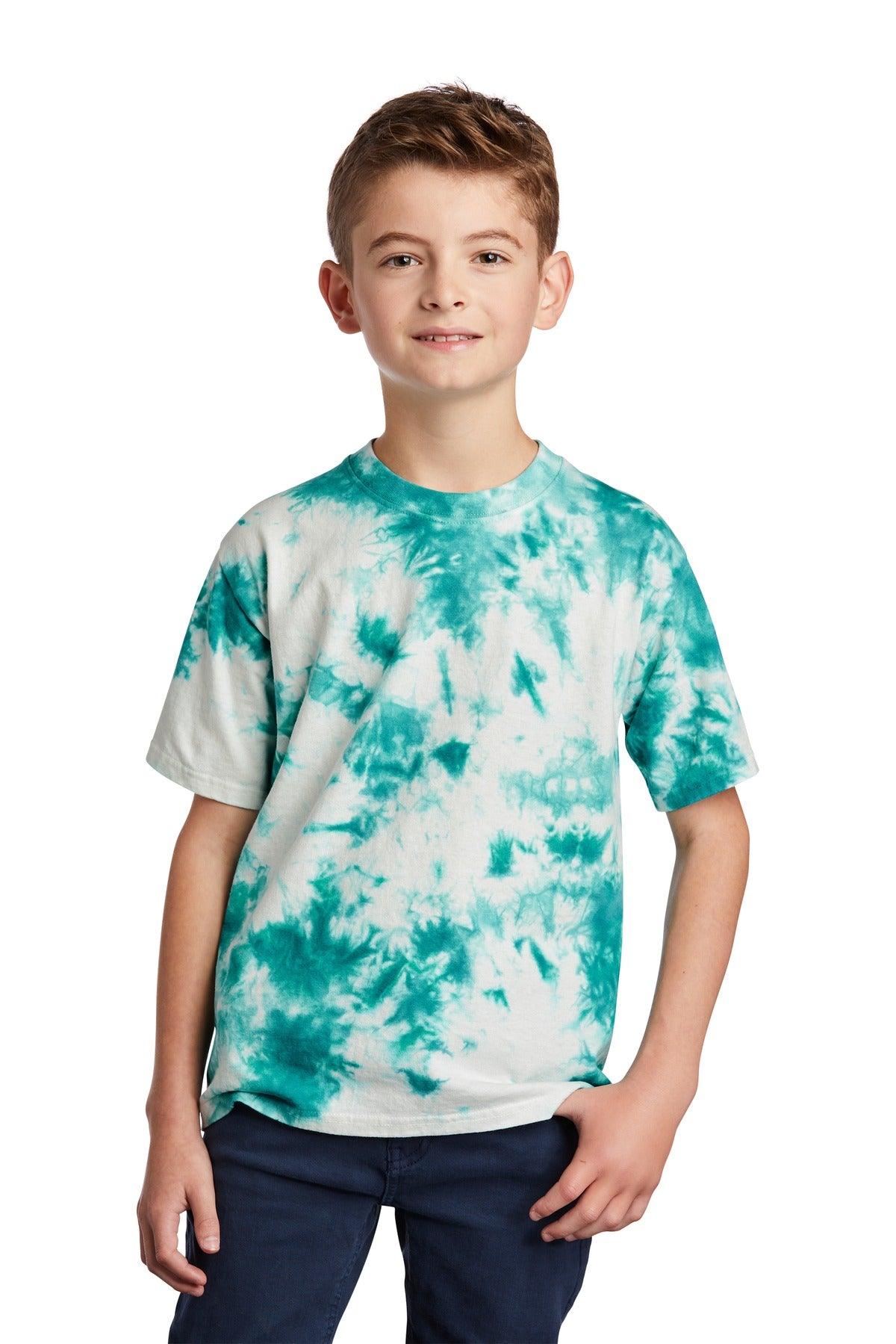 Port & Company Youth Crystal Tie-Dye Tee PC145Y - Dresses Max