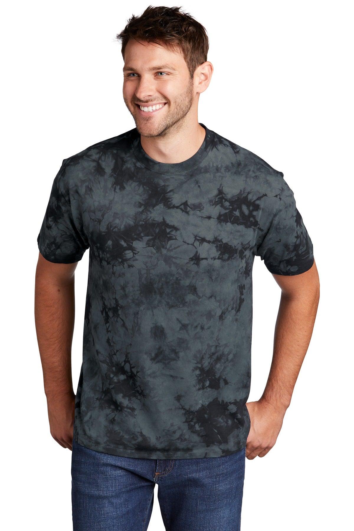Port & Company Crystal Tie-Dye Tee PC145 - Dresses Max