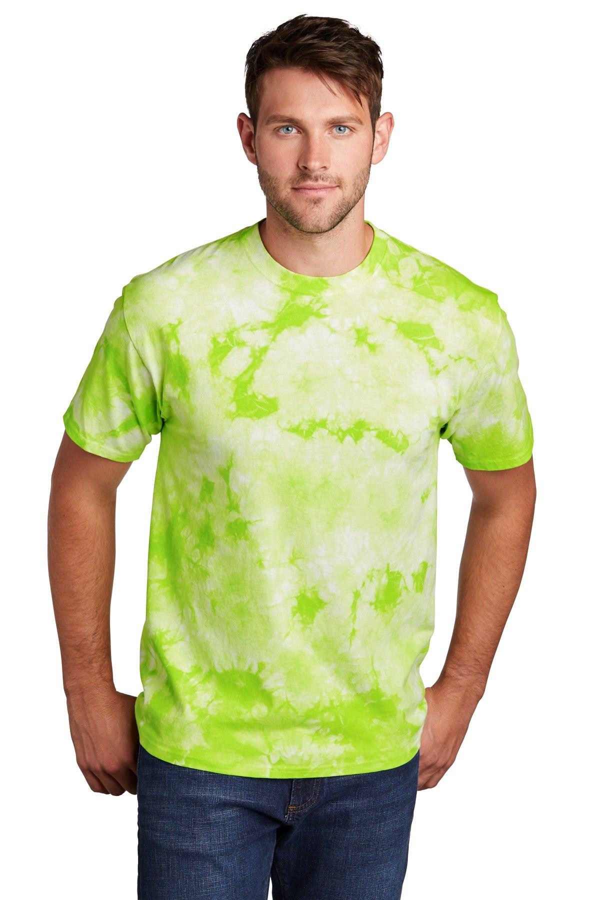 Port & Company Crystal Tie-Dye Tee PC145 - Dresses Max