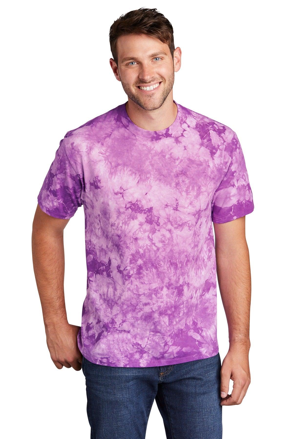 Port & Company Crystal Tie-Dye Tee PC145 - Dresses Max