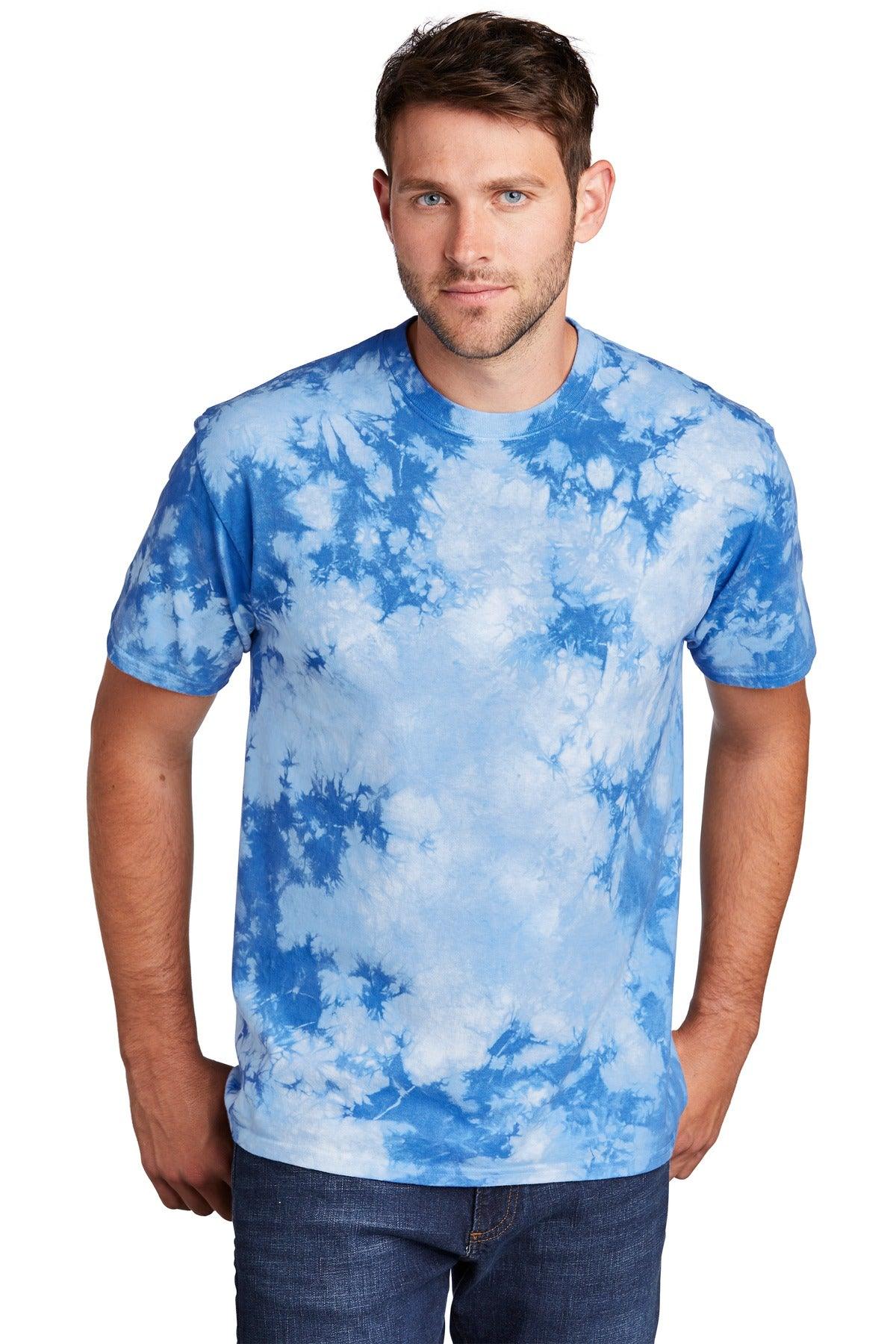 Port & Company Crystal Tie-Dye Tee PC145 - Dresses Max