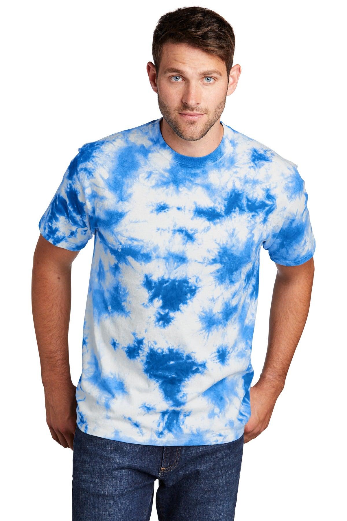 Port & Company Crystal Tie-Dye Tee PC145 - Dresses Max