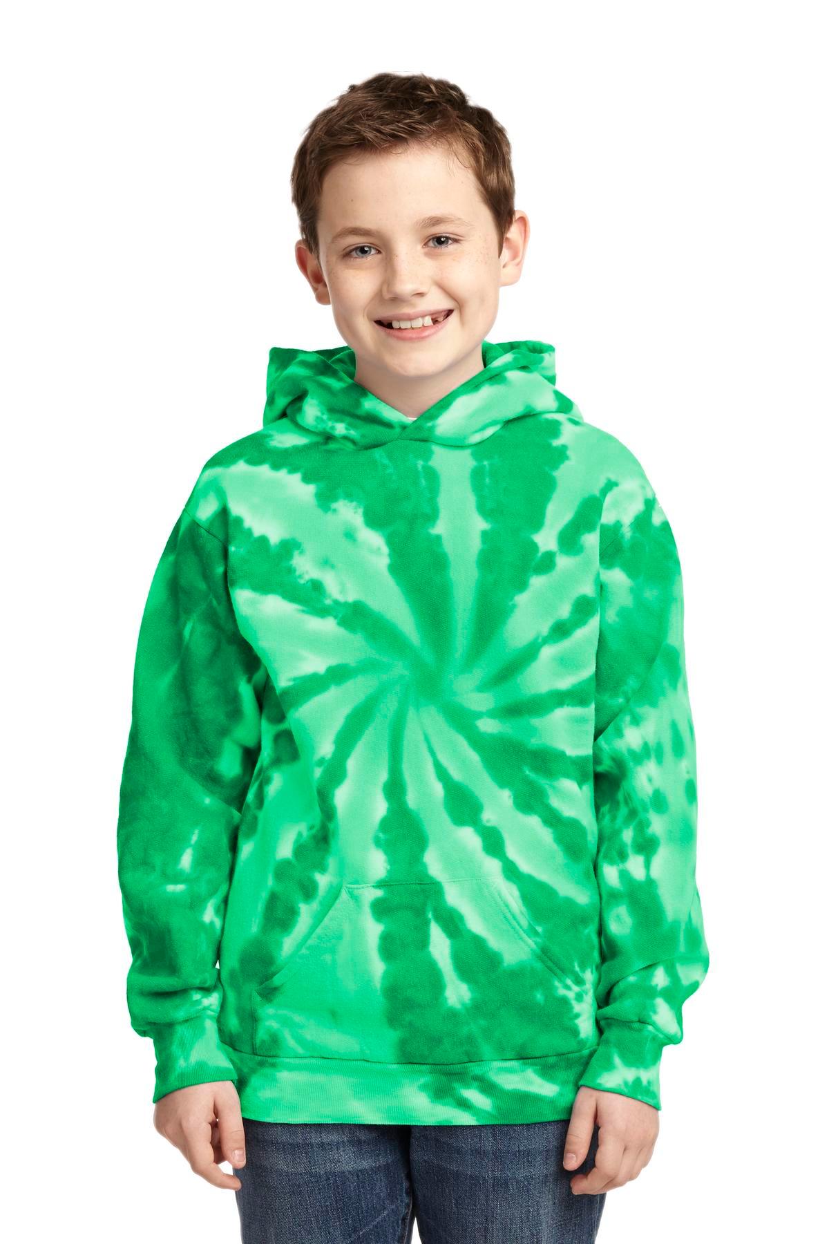 Port & Company Youth Tie-Dye Pullover Hooded Sweatshirt. PC146Y - Dresses Max