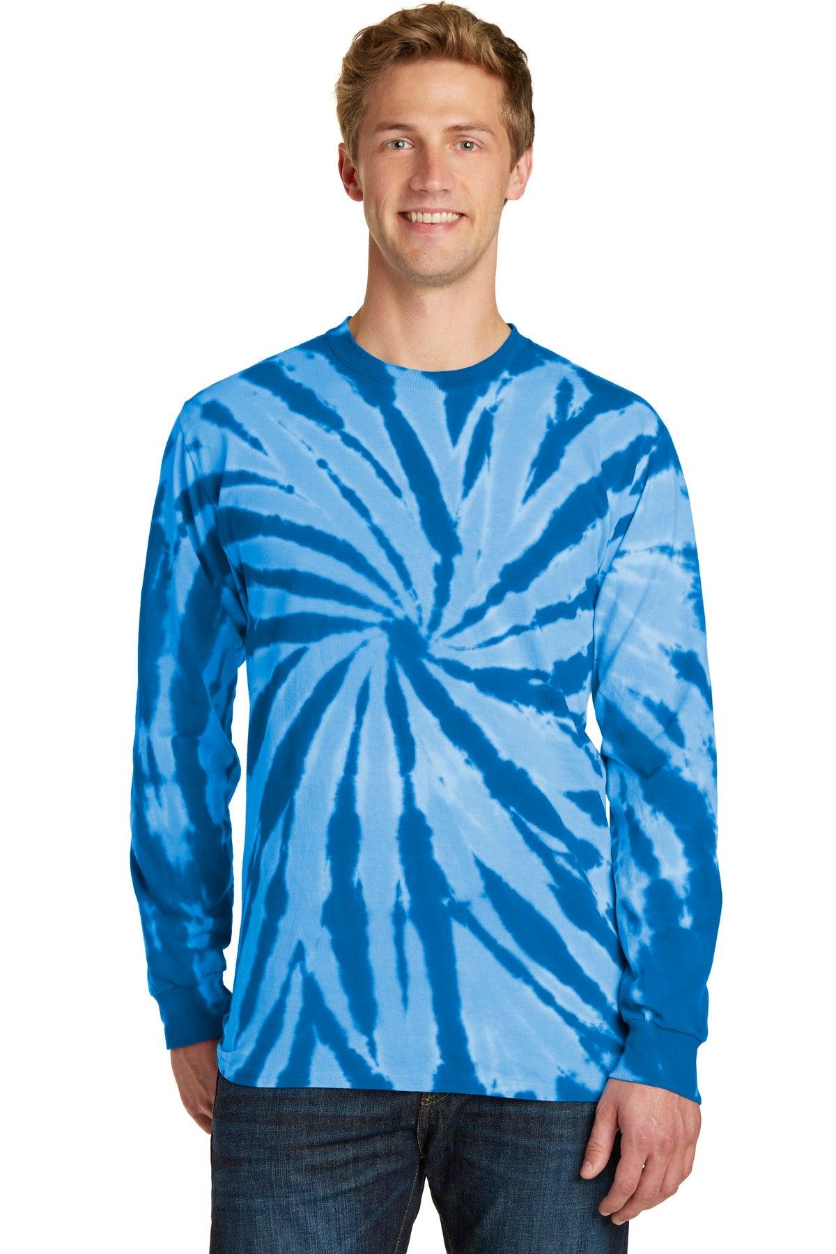 Port & Company Tie-Dye Long Sleeve Tee. PC147LS - Dresses Max