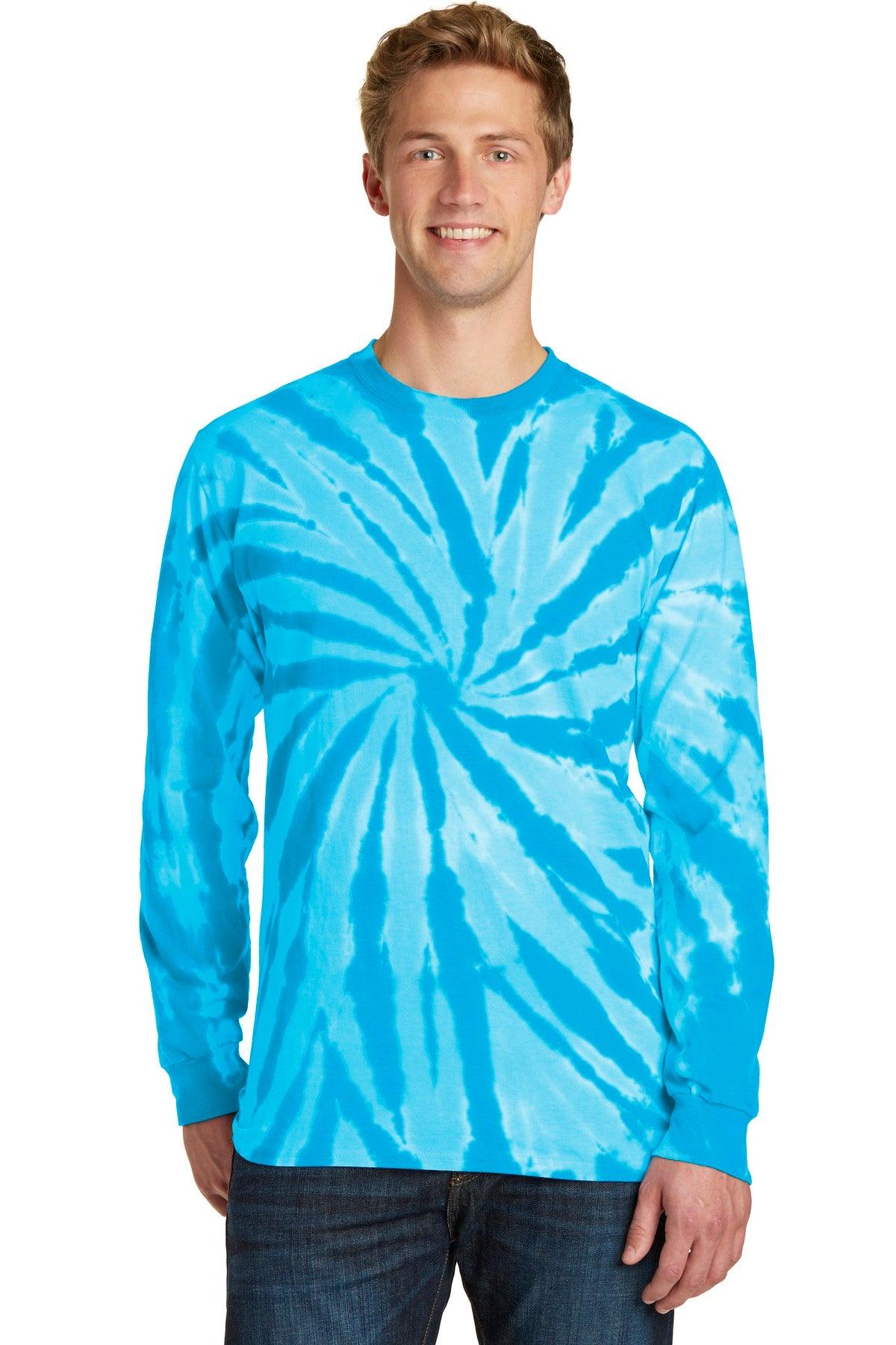 Port & Company Tie-Dye Long Sleeve Tee. PC147LS - Dresses Max