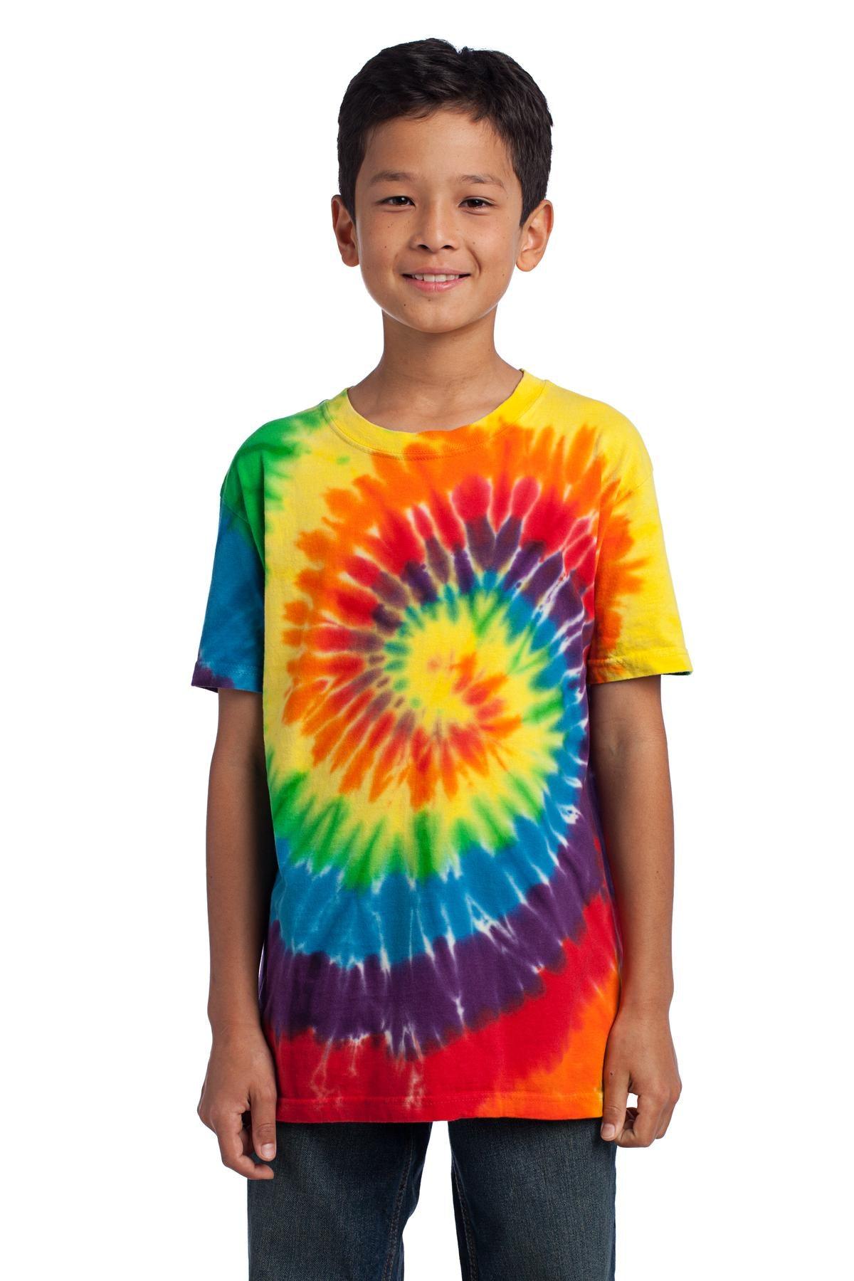 Port & Company - Youth Tie-Dye Tee. PC147Y - Dresses Max