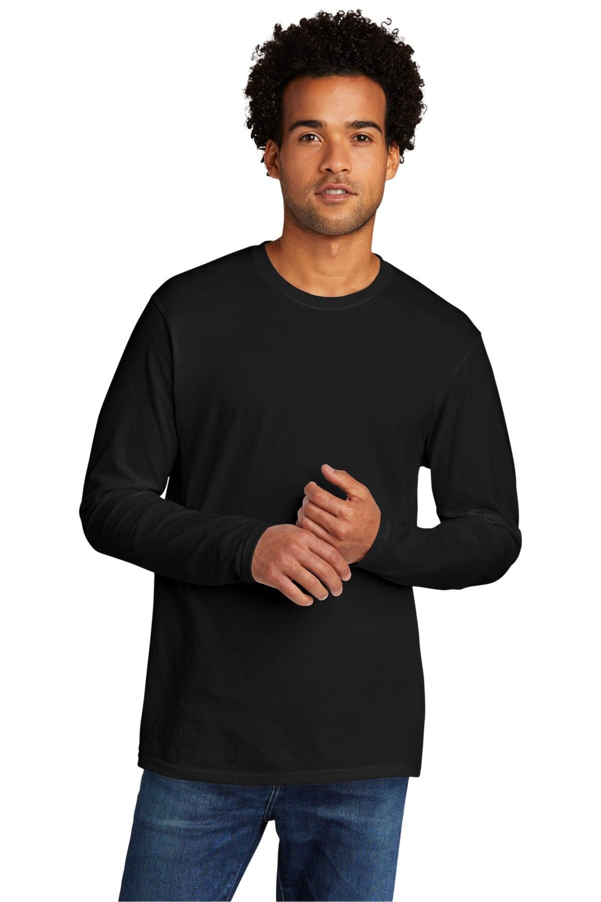 Port & Company Tri-Blend Long Sleeve Tee. PC330LS - Dresses Max